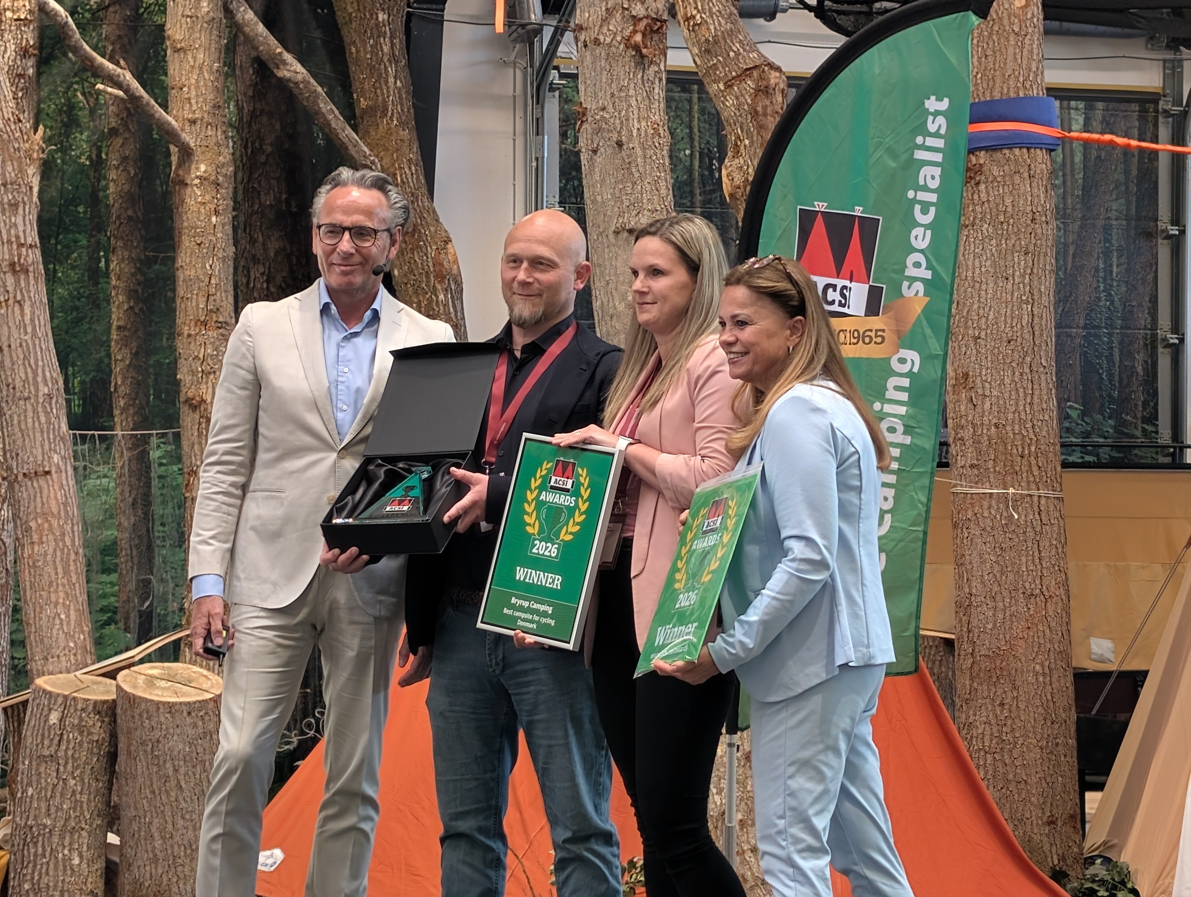 Bryrup Camping vinder for bedste campingplads for cykelturister