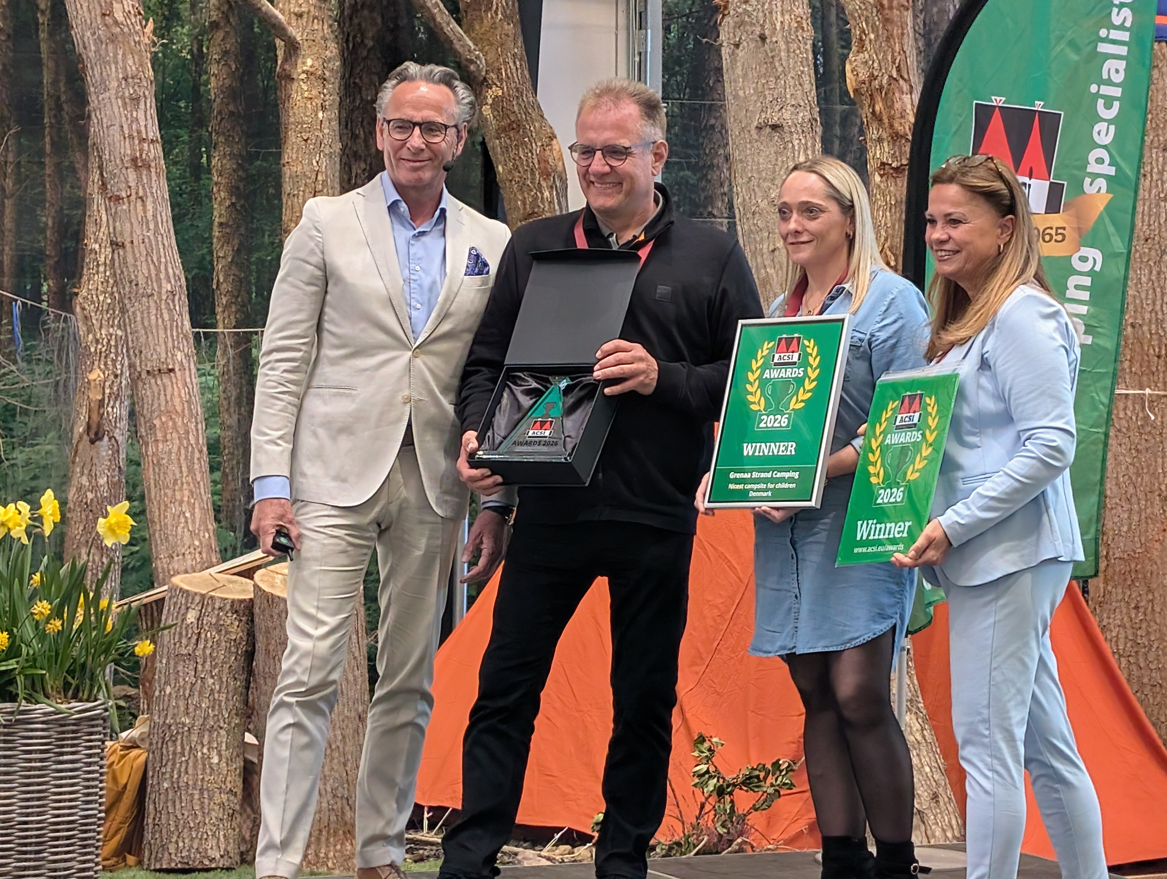 Grenaa Strand Camping vinder for bedste campingplads for børn